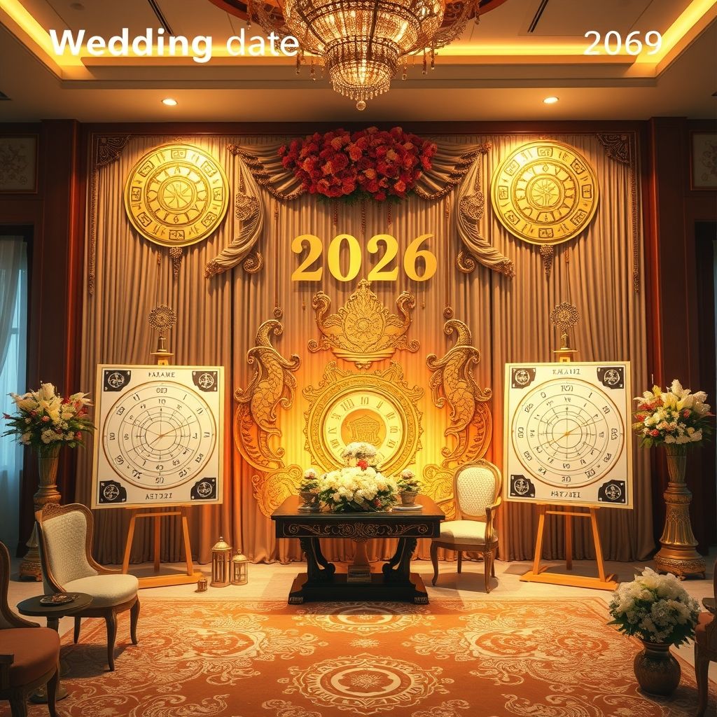 ประสบความสำเร็จในชีวิตคู่! ดูฤกษ์แต่งงาน 2569 ที่ดีที่สุด